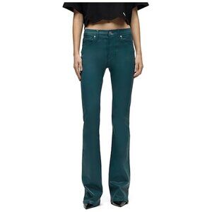 NWT Hudson Womens Barbara Coated High Rise Bootcut Jean Size 23